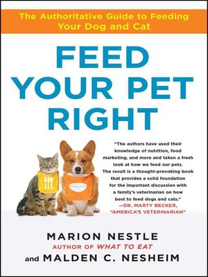 cover image of Feed Your Pet Right